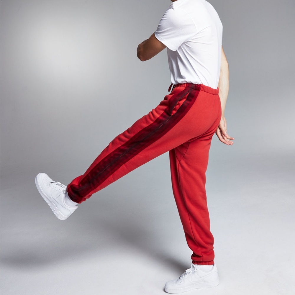Allen Onyia for INC Men's JRegular-
Fit Side Stripe Fleece Joggers/XL/nwt